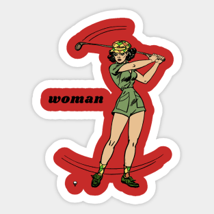 Super woman Sticker